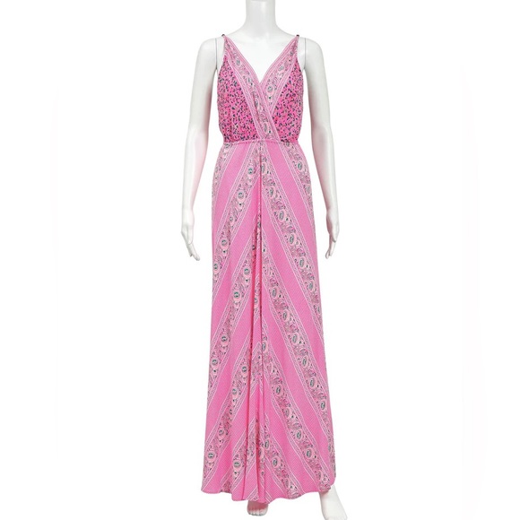 TIGERLILY Malia Pink Floral Maxi Dress RRP$249 - Picture 11 of 16